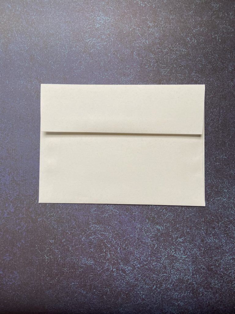 straight flap envelope